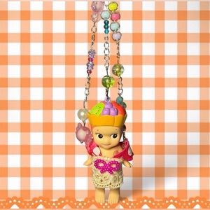 fruit pie sonny angel *authentic* keychain